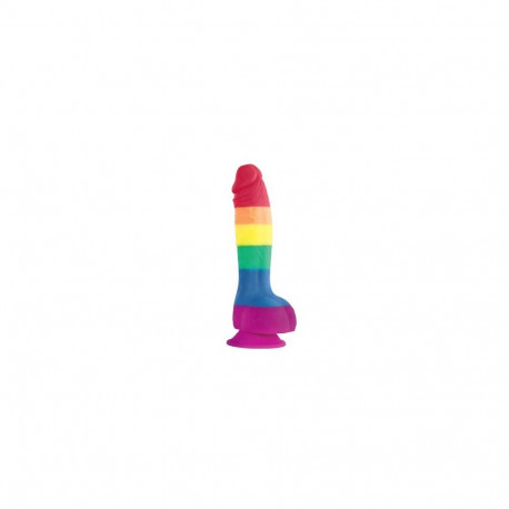 NS Novelties Colours - Pride Edition - 6" Dildo - Rainbow