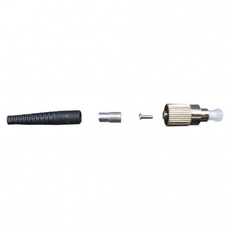 "EFB Stecker FC MM 2,0mm Stecker (Metall) Knickschutz (rot)"