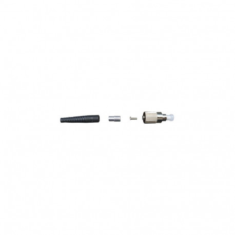 "EFB Stecker FC MM 3,0mm Stecker (Metall) Knickschutz (schwarz)"
