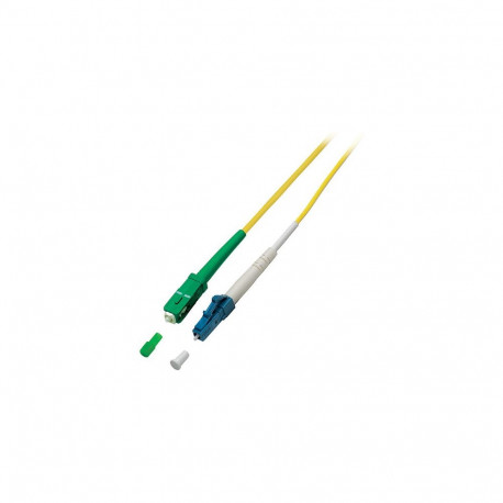 "EFB Simplex Patchkabel LC-SC/APC OS2 G657A2 1m LSZH 2mm gelb"