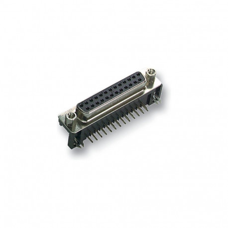 "EFB DSub Buchse 9.4 mm, 90 abgewinkelt, EURO, EDF 09 A/KG-T1"