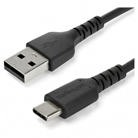 "STARTECH.COM 2m / 6.6ft USB 2.0 to USB-C Cable - High Quality USB 2.0 Cable - Black - USB Data Tran