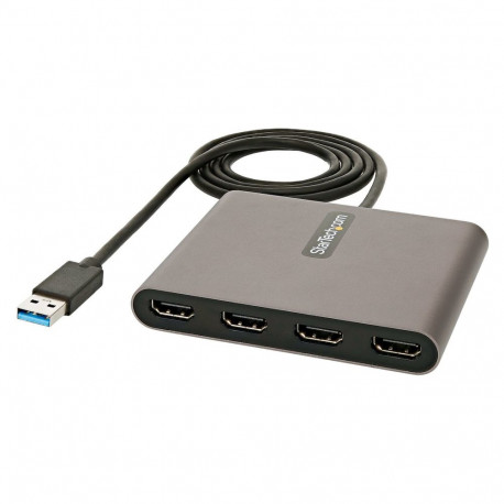 "STARTECH.COM USB 3.0 to 4x HDMI adapter - External video and Graphics card - 1080p 60Hz - Windows"