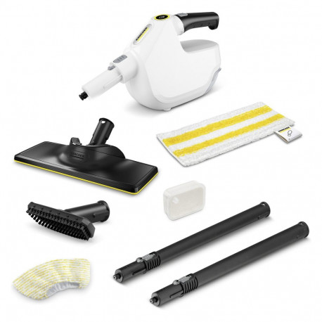 "SC 1 Multi & Up (wei, 1.300 Watt, mit Bodenreinigungsset EasyFix Large)"