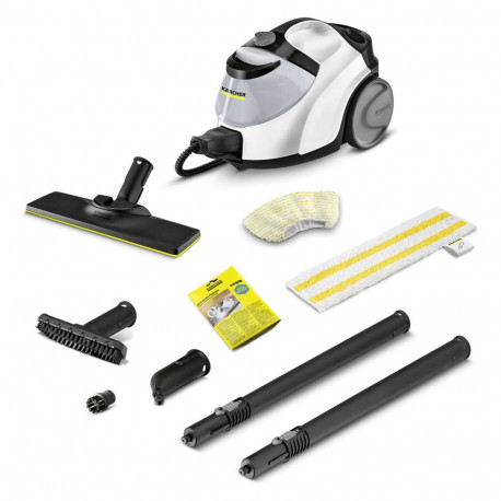 "SC 5 EasyFix Iron Plug (wei/schwarz, 2.200 Watt, Dampfdruck-Bgeleisen-Anschluss)"