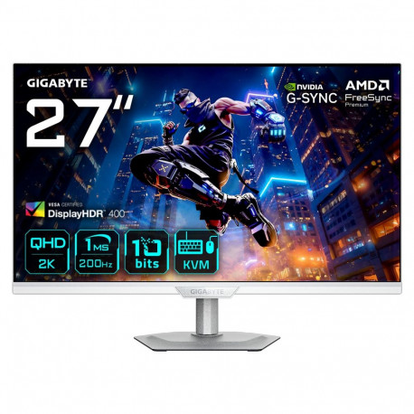 GIGABYTE monitor M27Q2 QD ICE 68,6cm/27" 2560x1440 WQHD SS IPS 1ms 200Hz HDMI DisplayPort USB-C USB 