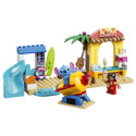 LEGO komplekt 43280 Disney Classic spaa rannal koos Lilo ja Stitchiga