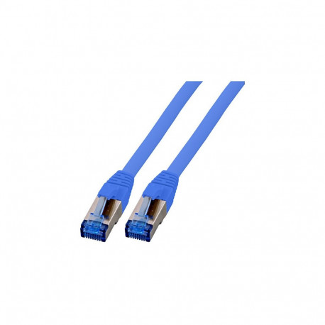 "EFB RJ45 Patchk. S/FTP Cat.6A Cat7 TPE superflex 10.00m blau"