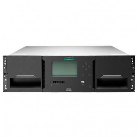 "Storage MSL3040 Tape Library 1x MSL LTO-9 SAS Drive 20x LTO-9 45TB Data Cartridges"