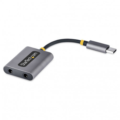 "STARTECH.COM USB-C Audio Splitter USB-C Dual Kopfhrer Splitter/Adapter mit Mikrofoneingang USB-C au