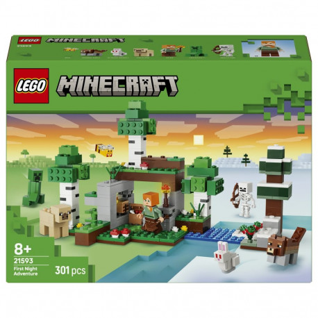 "21593 LEGO 21593 Minecraft Erstes Abenteuer in der Nacht (2.5.)"