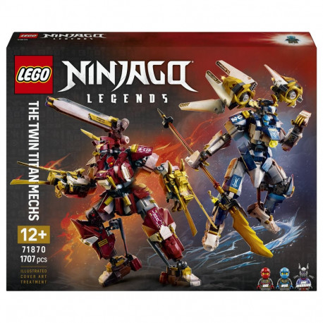 "71870 LEGO 71870 NINJAGO Die Zwillings-Titanmechs (2.5.)"