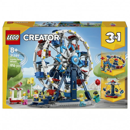 LEGO komplekt Creator 31389 legendaarne vaateratas (2.5.)
