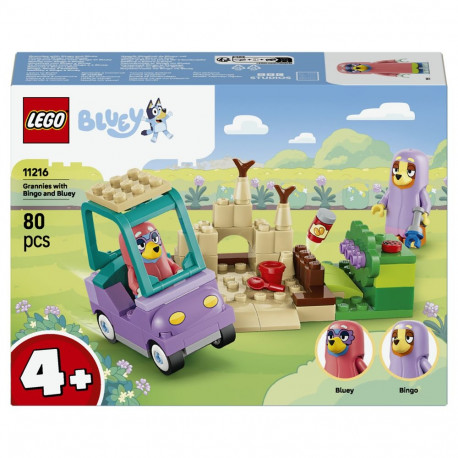 LEGO komplekt 11216 Bluey vanaema koos Bingo ja Bluey (2.5.)
