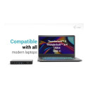 D I-TEC dokkimisjaam THUNDERBOLT 5 3X LCD