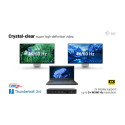 D I-TEC dokkimisjaam THUNDERBOLT 5 3X LCD