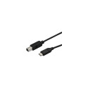 StarTech USB-C kuni USB-B printerikaabel M/M 0.5m USB 2.0