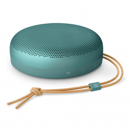 "Bang & Olufsen Beosound A1 3. Generation Eucalyptus Green Tragbarer Bluetooth-Lautsprecher IP67"