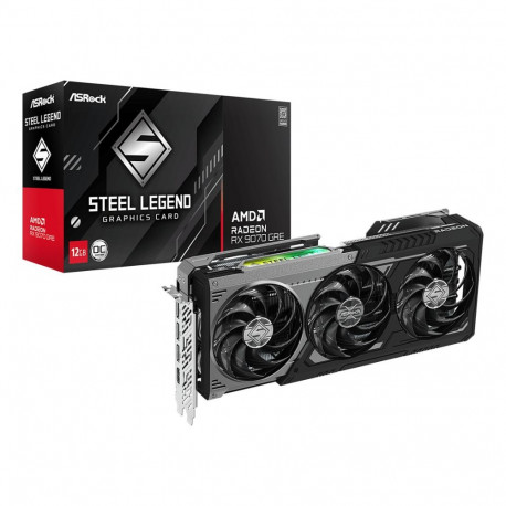 "RX 9070 GRE 12GB ASRock SLD 12GO GDDR6"