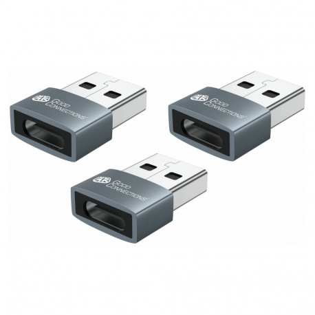 "Good Connections USB2.0 Adapter A-St.-USB-C Bu. 3er Set"