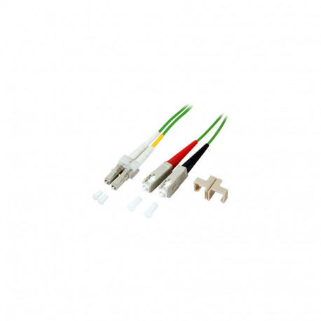 "EFB Duplex Patchkabel LC-SC OM5 3m LSZH 2mm limettengrn"