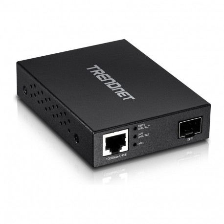 "TRENDnet TFC-PGSFP Medien Konverter SFP PoE powered"