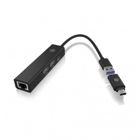 ICY BOX LAN/USB-jaotur IB-HUB1439