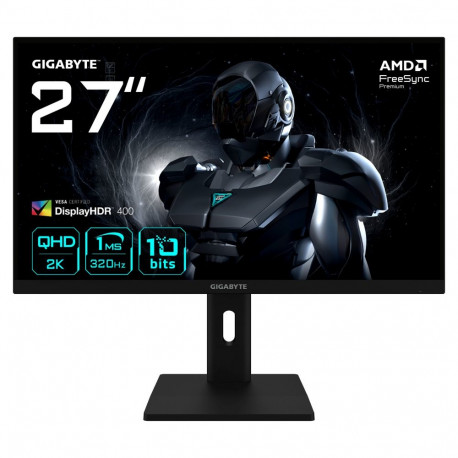 "68,6cm/27"" (2560x1440) GIGABYTE G27Q3 16:9 WQHD SuperSpeed IPS 1ms 320Hz HDMI DisplayPort USB HDR 