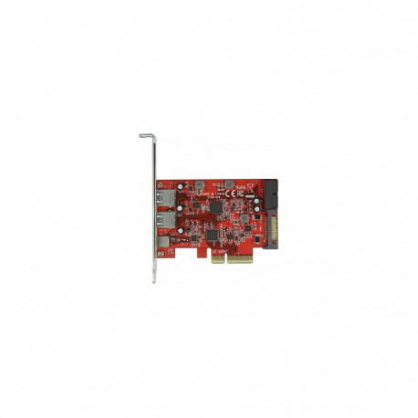 PCI Express x4 kaart 1 välise USB Type-C™ pesa + 2 välise USB Type-A pesa SuperSpeed USB 10 Gbps + 1