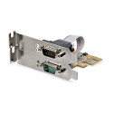 STARTECH.COM järjestikukaart PCI Express 2-pordine RS232 COM