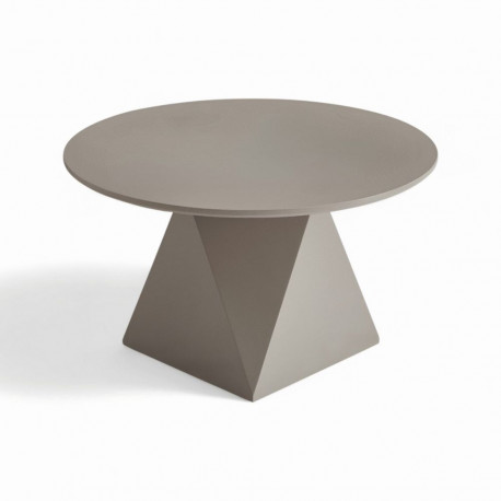 Diivanilaud AURA ø80 cm, beež