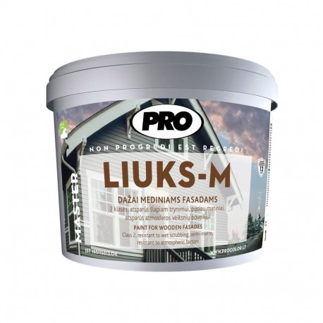 puiduvärv LIUKS-M 10L, punane
