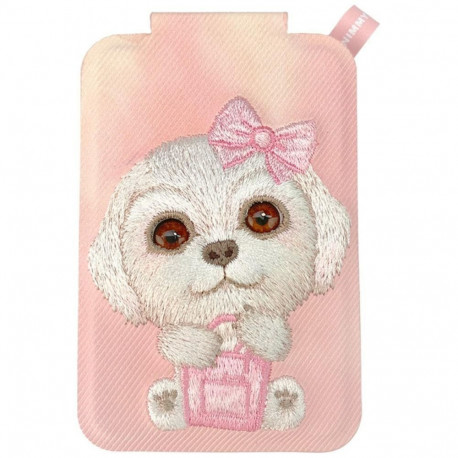 Nimmy Nimmy New Big-Eye Cute Pets 2.0 Dog Magnetic Wallet with Phone Stand - Pink
