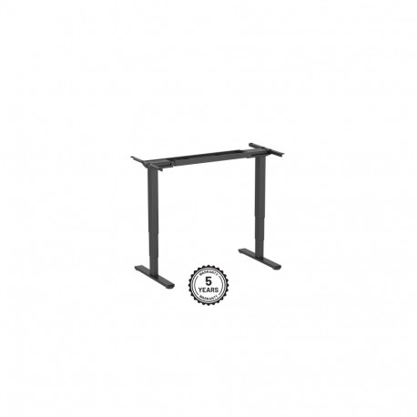 Adjustable Height Table Frame Up Up Bjorn II, Black