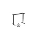 Adjustable Height Table Frame Up Up Bjorn II, Black