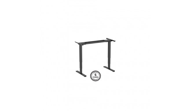 Adjustable Height Table Frame Up Up Bjorn II, Black