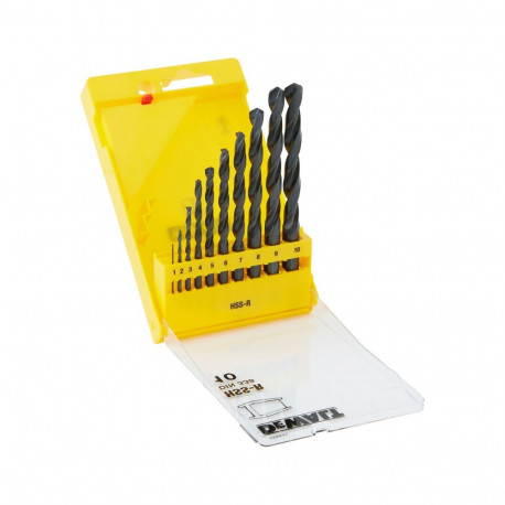 Komplety wierteł do metalu hss-g din 338