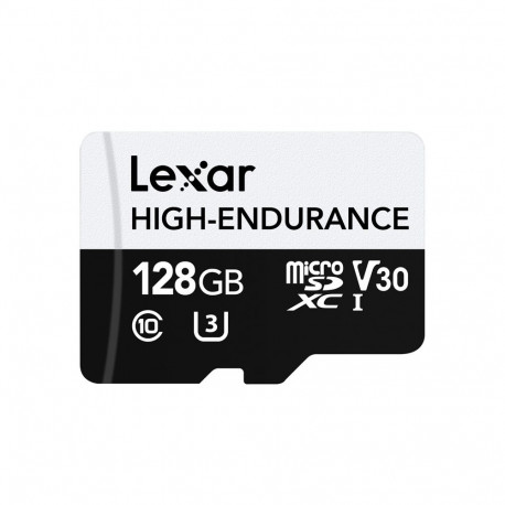 Memory Card - Lexar High-Endurance microSDHC/microSDXC 128GB 100MB/s Read 45MB/s Write