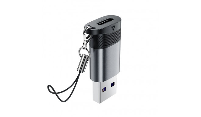 Acefast J8 USB-C - USB-A Adapter - Gray