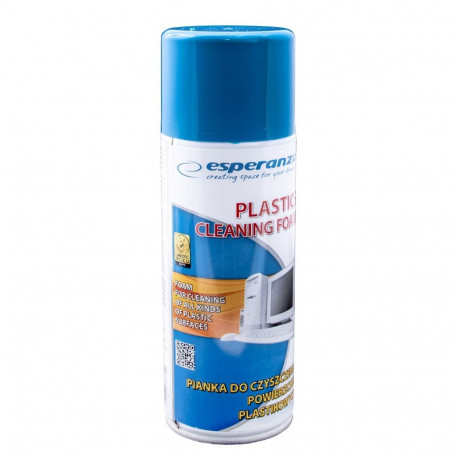 Esperanza ES104 seadmete puhastuskomplekt ekraanidele/plastikule seadmete puhastusvaht 400 ml