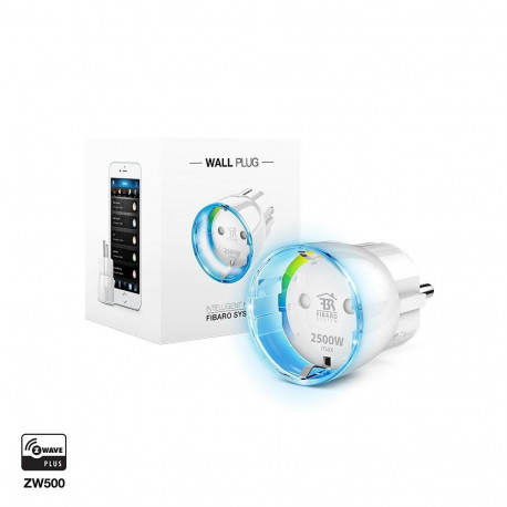 Fibaro pistikupesa adapter FIBEFGWPF-102-5 Type F, valge