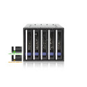 Icy Dock MB155SP-B drive bay panel Black
