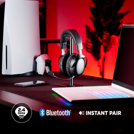 HyperX mänguri kõrvaklapid Cloud III S juhtmevabad, must