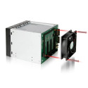 Icy Dock MB155SP-B drive bay panel Black