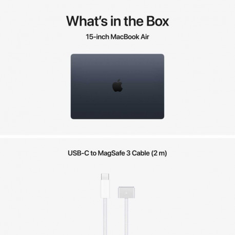 Apple MacBook Air 15.3 Retina M5 16GB 1TB SSD EN Midnight MDVK4ZE/A