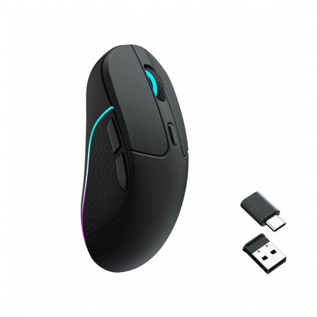 Computer Mouse - Keychron M3 26000 DPI, 1000Hz Polling Rate, 600 mAh, Black