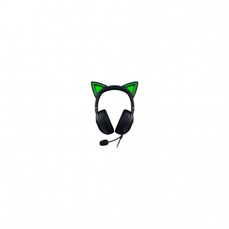Audio Equipment - Razer Kraken Kitty V2 Headset, Razer HyperClear Mic, Stream Reactive Lighting, Bla