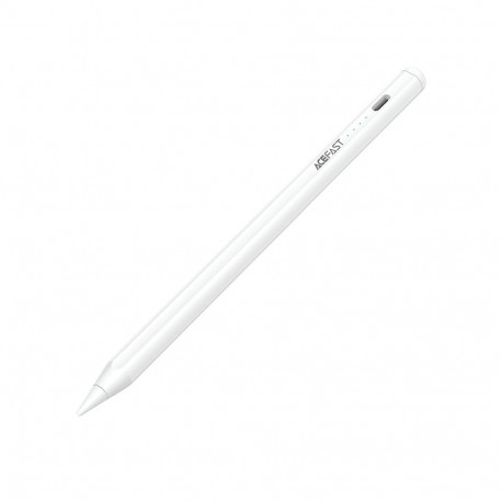 Acefast V1 Universal Capacitive Stylus with 2 Interchangeable Tips - White
