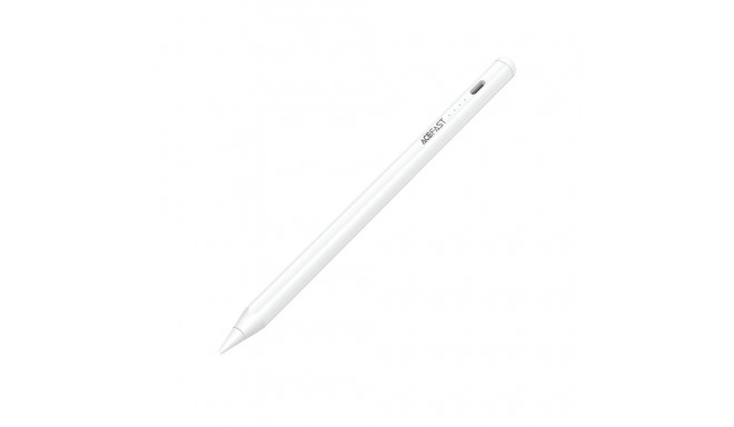 Acefast V1 Universal Capacitive Stylus with 2 Interchangeable Tips - White