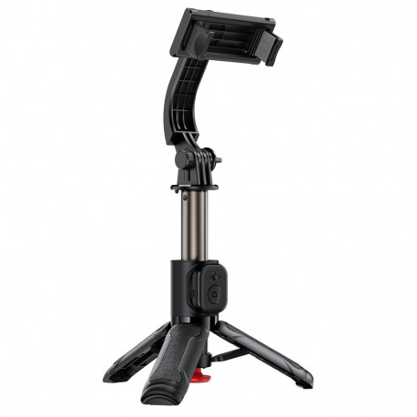 Acefast E42 Selfie Stick with Automatic Tripod and Bluetooth Remote Control 63 cm - Black